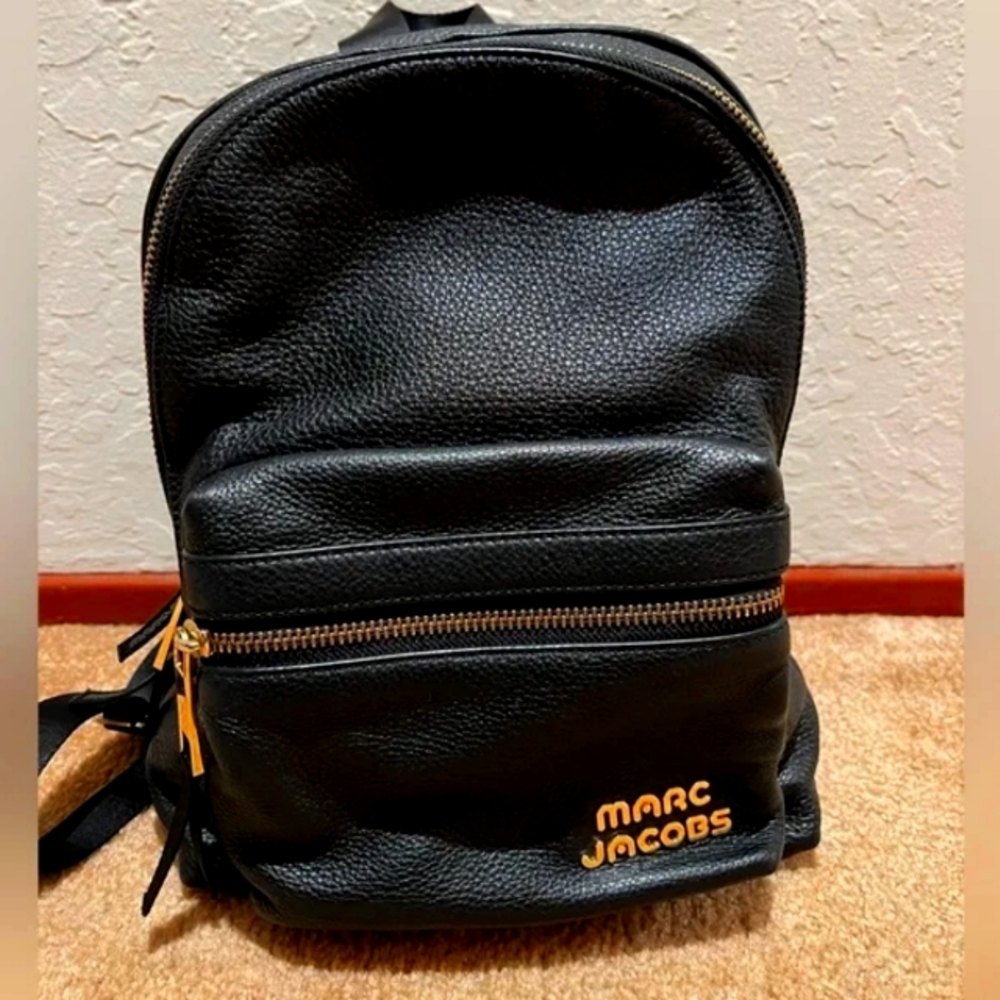Marc Jacobs leather backpack
